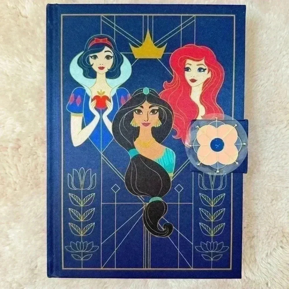 2024 Disney Parks Classic Princess StoryBook Journal Snow White Jasmine Belle